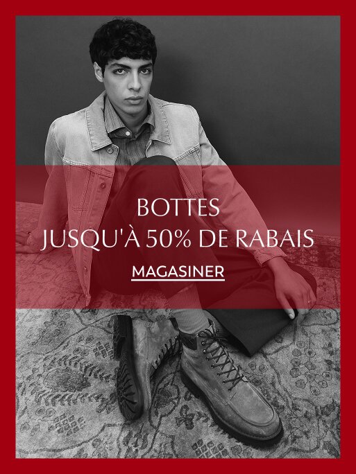 Bottes jusqu'à 50%