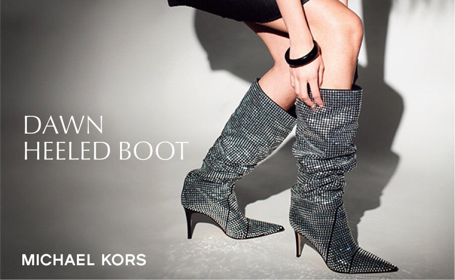 MICHAEL KORS DAWN HEELED BOOT