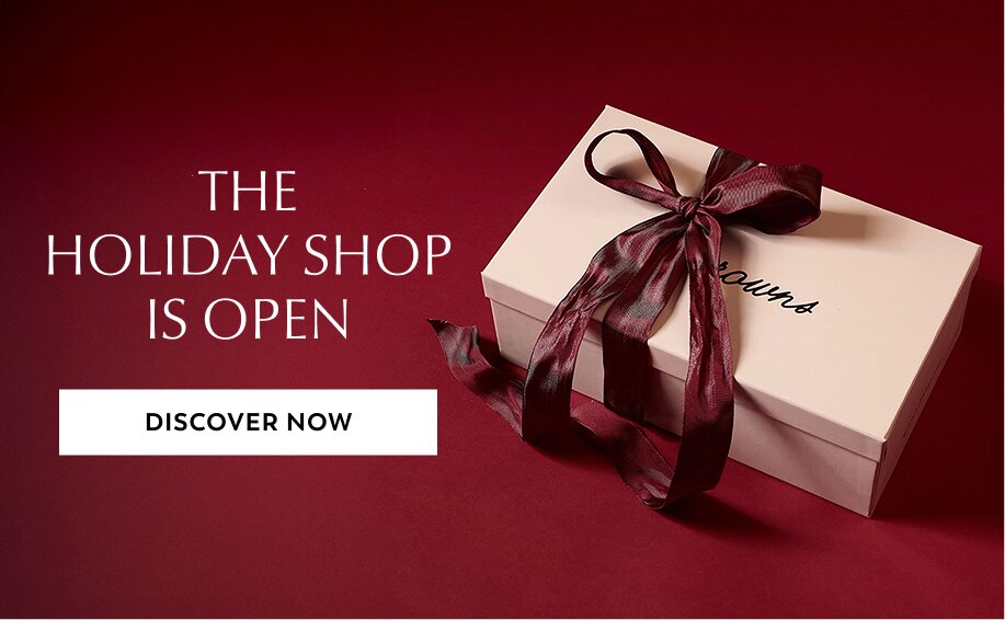 THE HOLIDAY SHOP IS OPEN