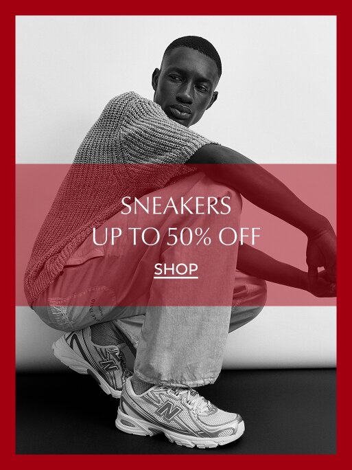 Sneakers up to 50%