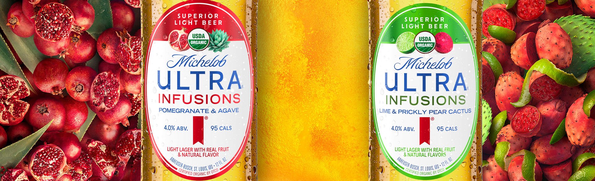 This is the main background for the Michelob Ultra Infusions