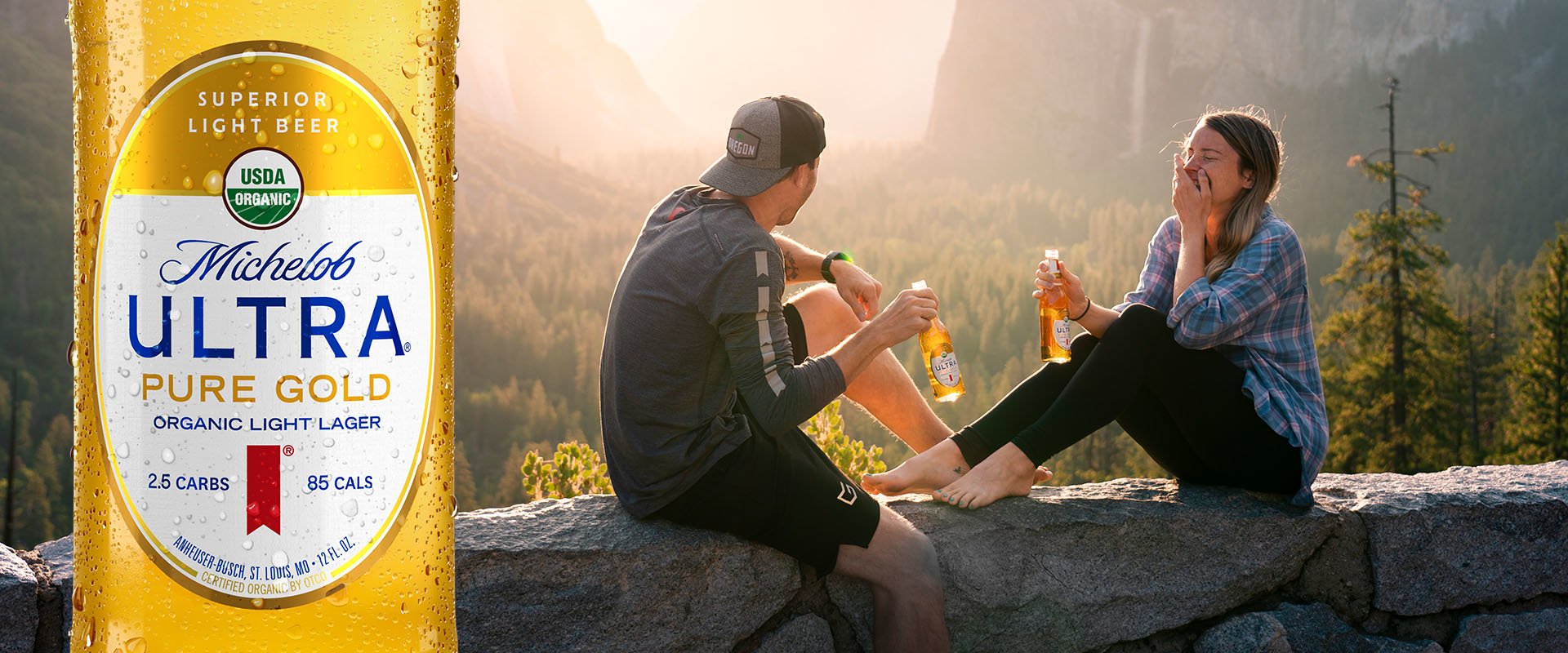 Superior Light Beer. Organic Lager. Pure Gold.