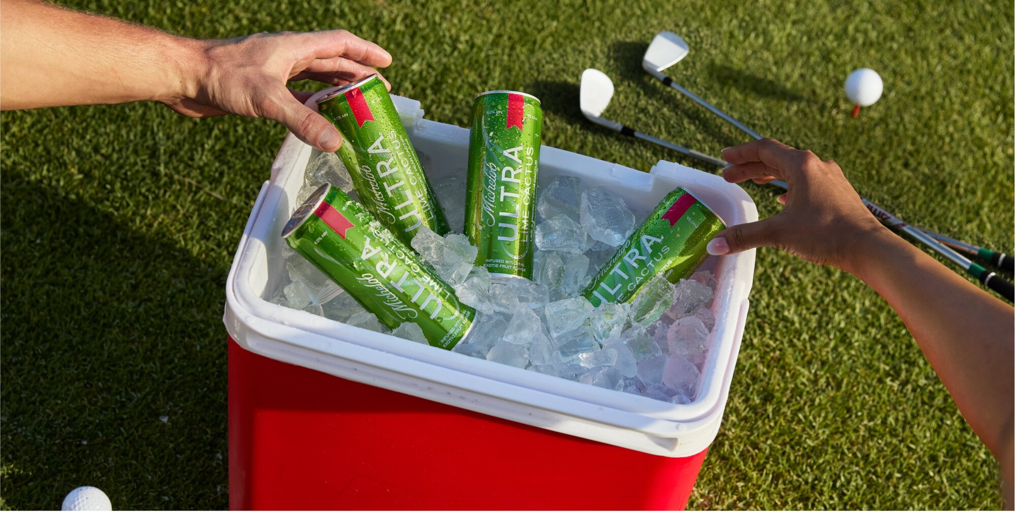 This is the main background for the Michelob Ultra Lime Cactus