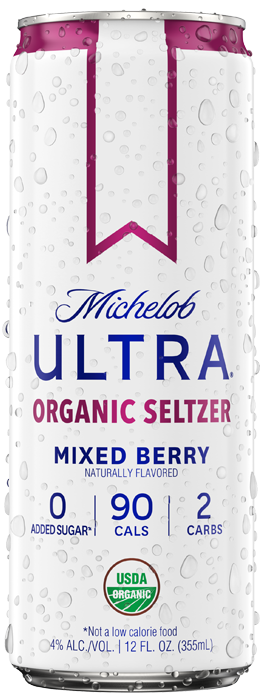 A can of Mixed Berry Seltzer