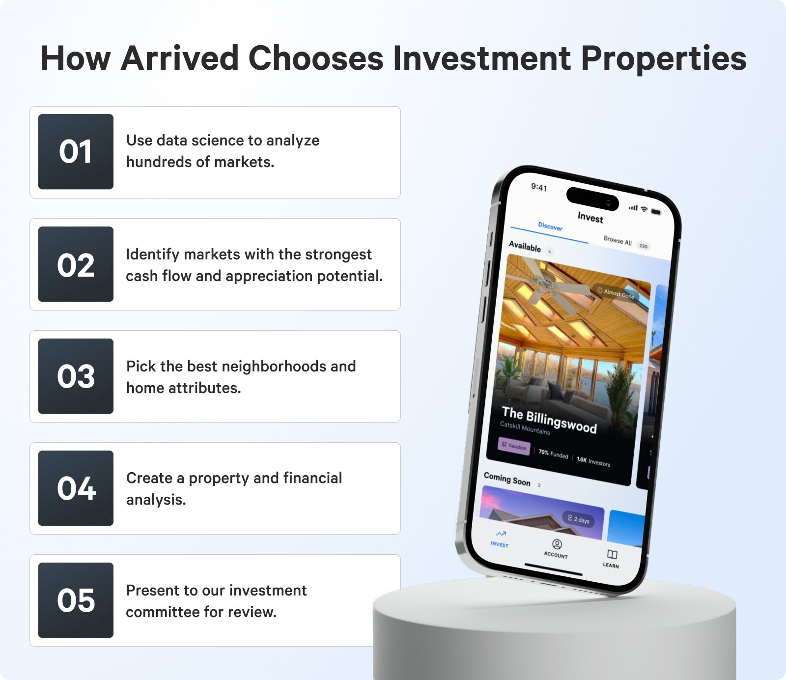 How Arrived Chooses Investment Properties