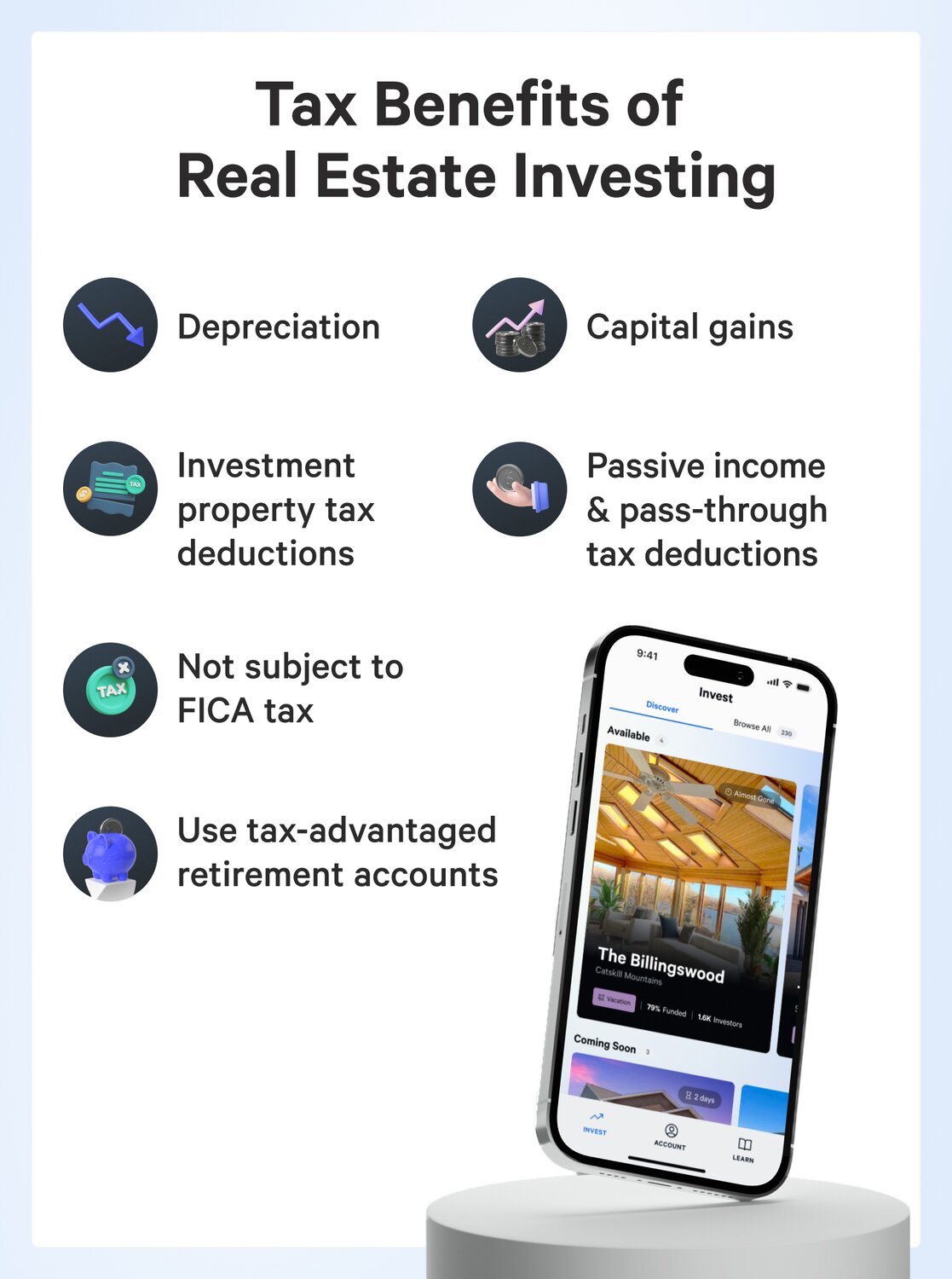 Tax benefits of real estate investing