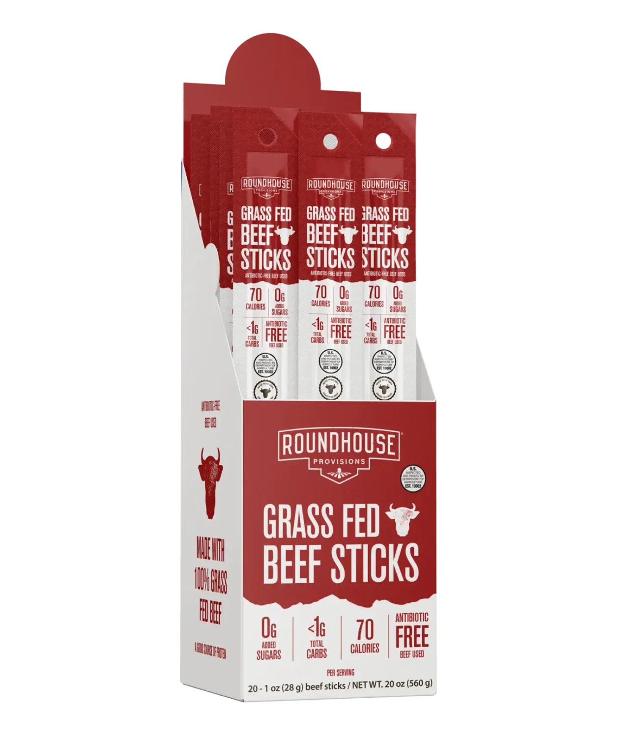 Grass Fed Beef Sticks
