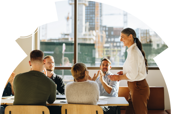 Financial Professionals Working