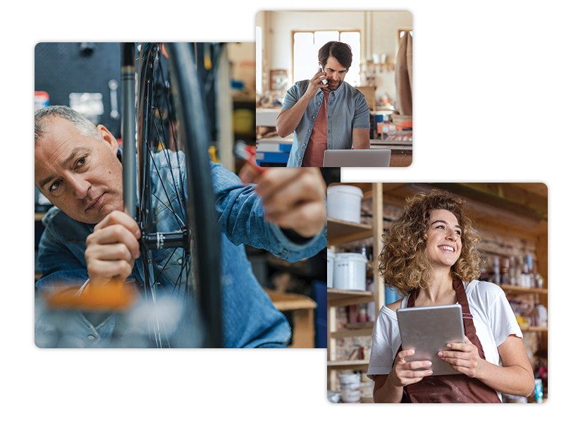 Small business owners and employees