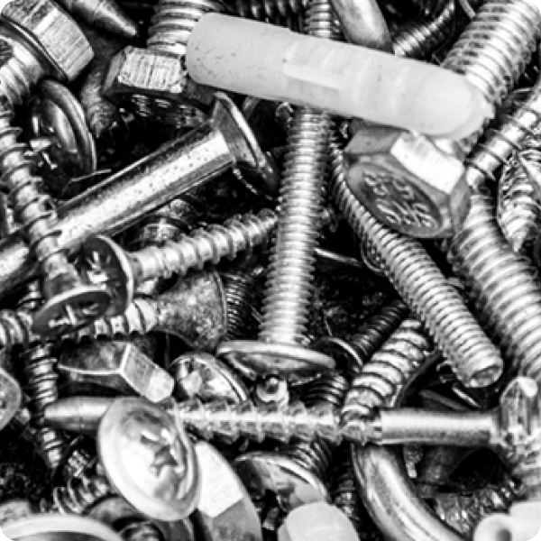 fastener pile