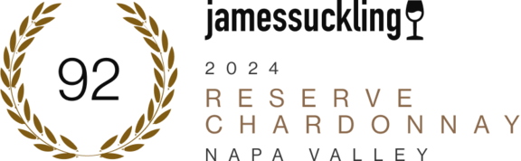 94 Points Awarded for the 2024 Reserve Chardonnay Napa Valley by James Suckling