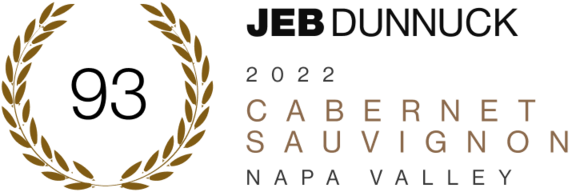 93 Points Awarded for the 2022 Cabernet Sauvignon Napa Valley by Jeb Dunnuck