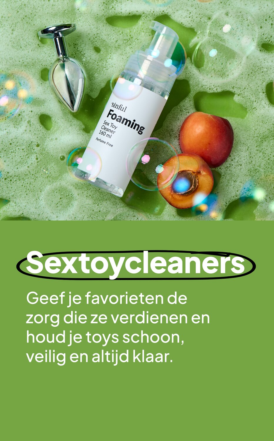 Sextoycleaners. Geef je favorieten de zorg die ze verdienen en houd je toys schoon, veilig en altijd klaar.