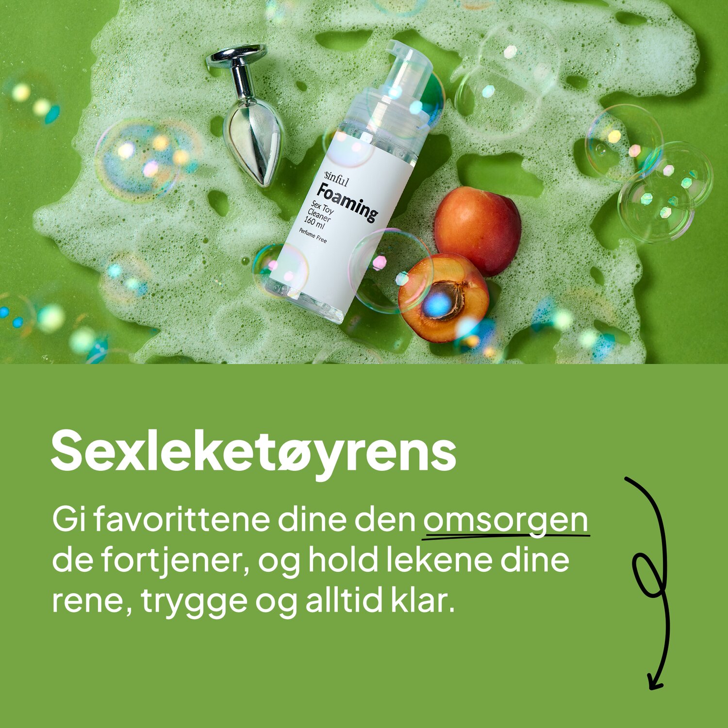 Sexleketøyrens. Gi favorittene dine den omsorgen de fortjener, og hold lekene dine rene, trygge og alltid klar.