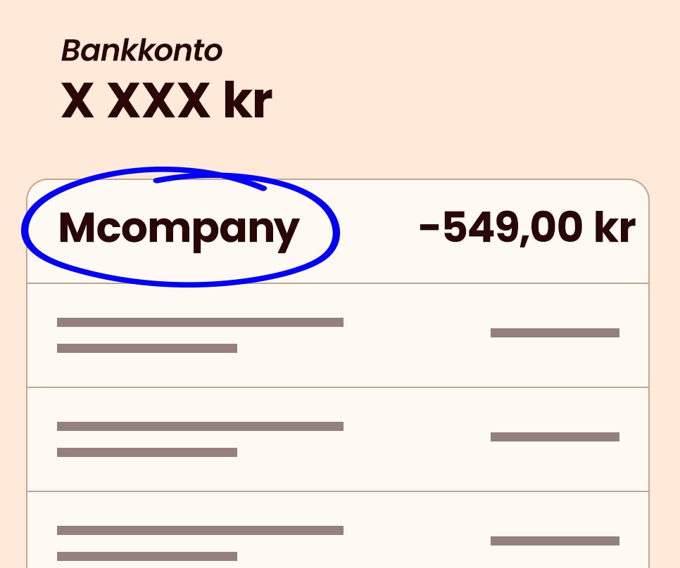 Hvordan ser det ut på bankkontoen min?