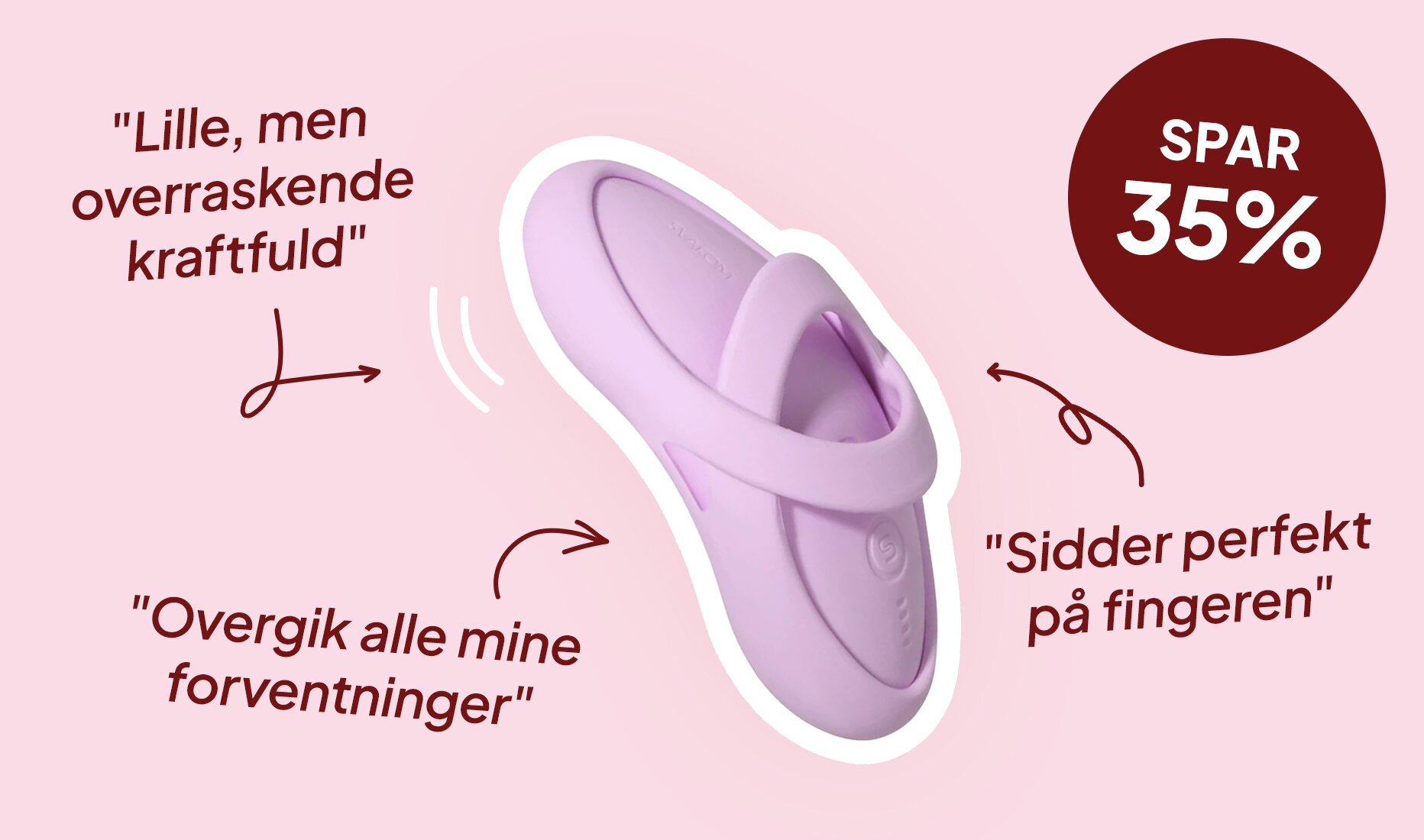 Svakom Echo 2 Fleksibel Fingervibrator