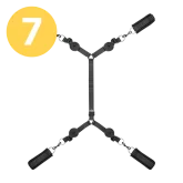 Obaie Under The Bed Bondage Sæt til Sengen