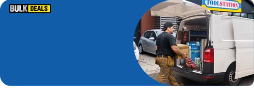 Toolstation promotiebanner voor de Volle bak voordeel