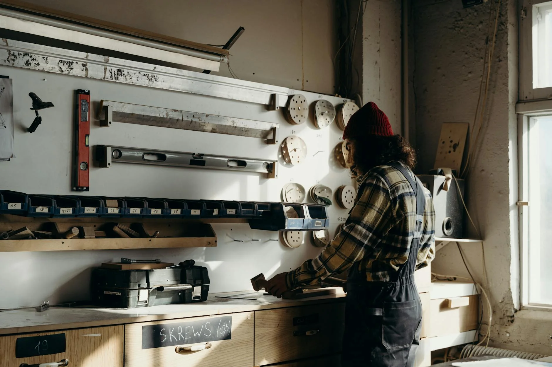 Garden watering scene