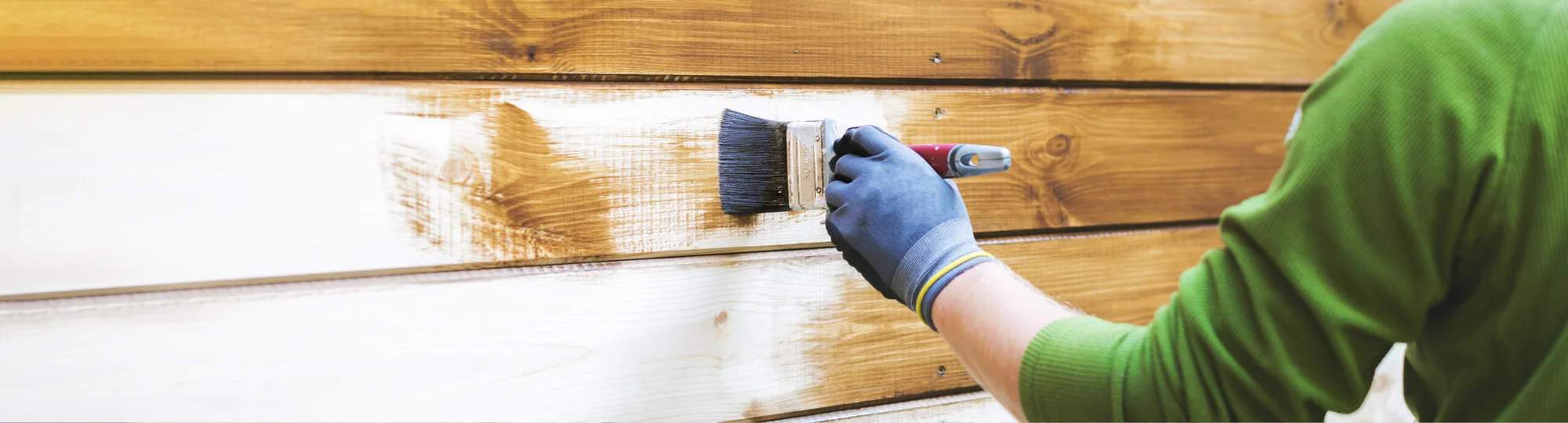 Garden watering scene