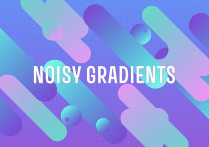 noisy gradients after effects template