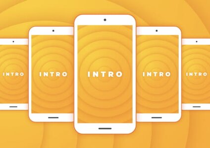 intro apple motion template