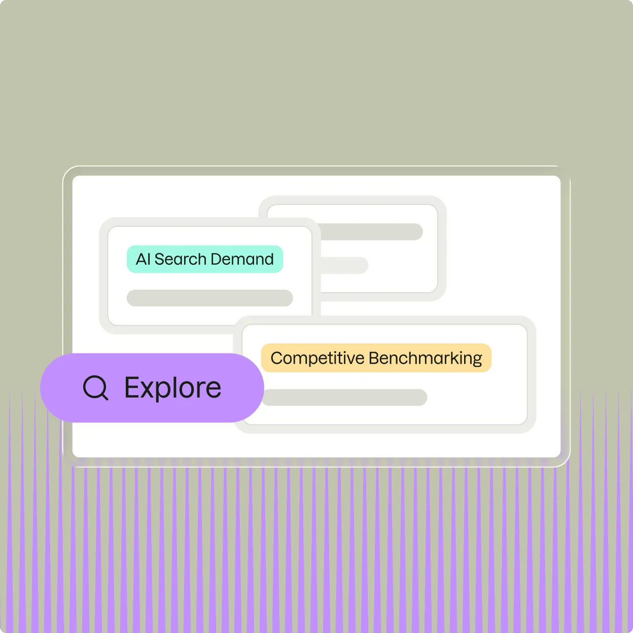 Build on the data infrastructure that powers Semrush - Product feature illustration