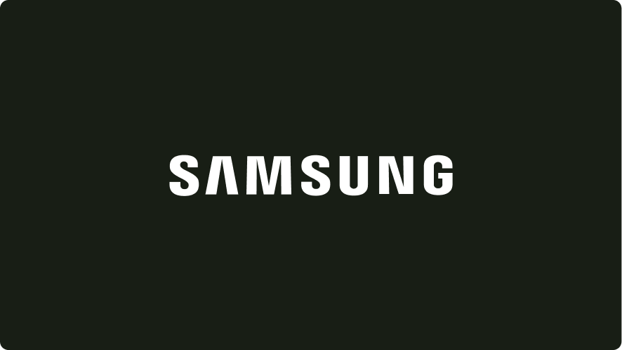 Background for Samsung drives discoverability and market leadership
