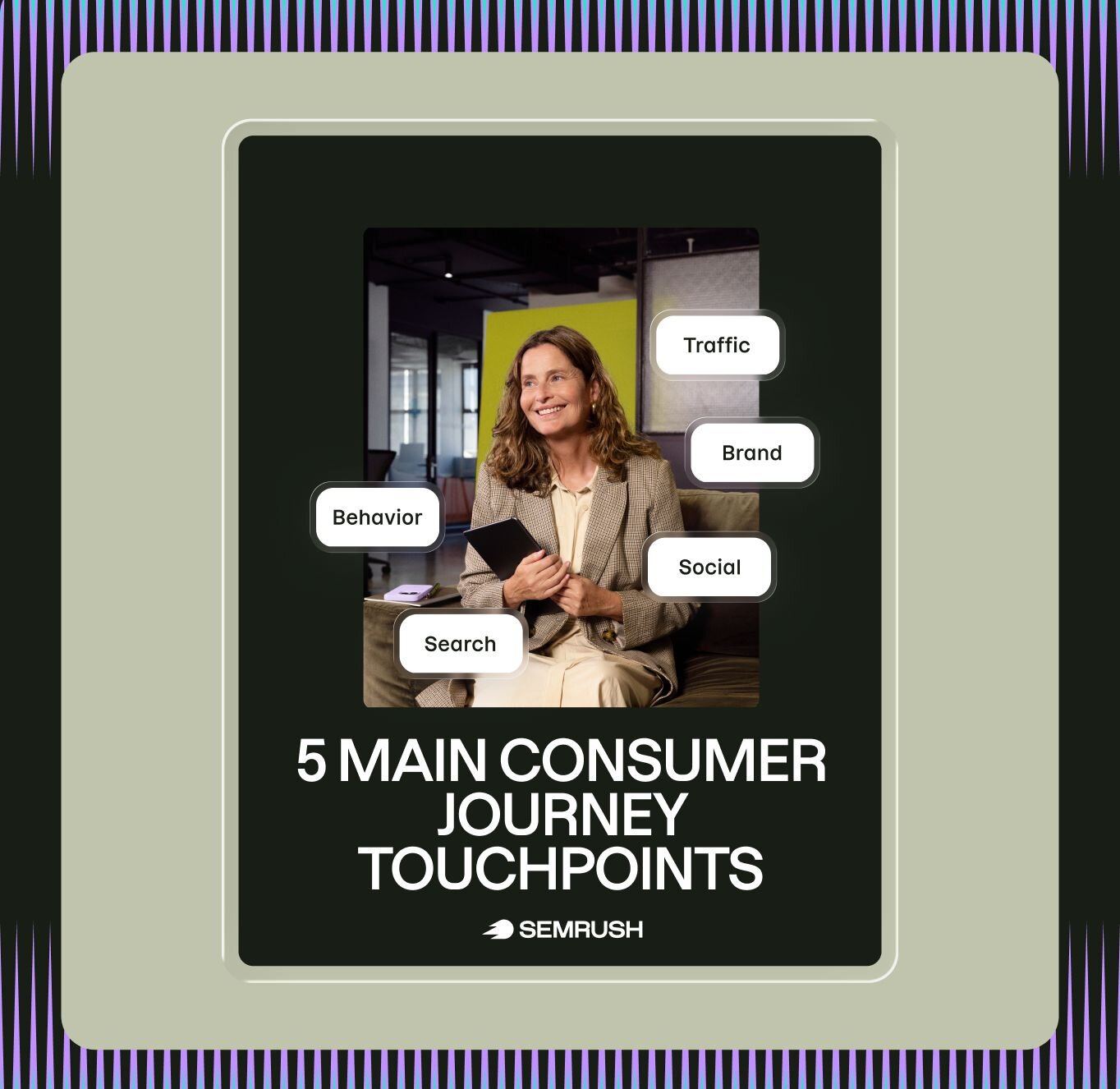 Gain insights across 5 key consumer touchpoints