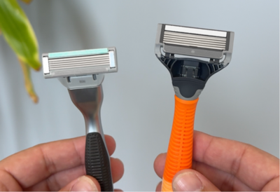 Switched from original razor comparison