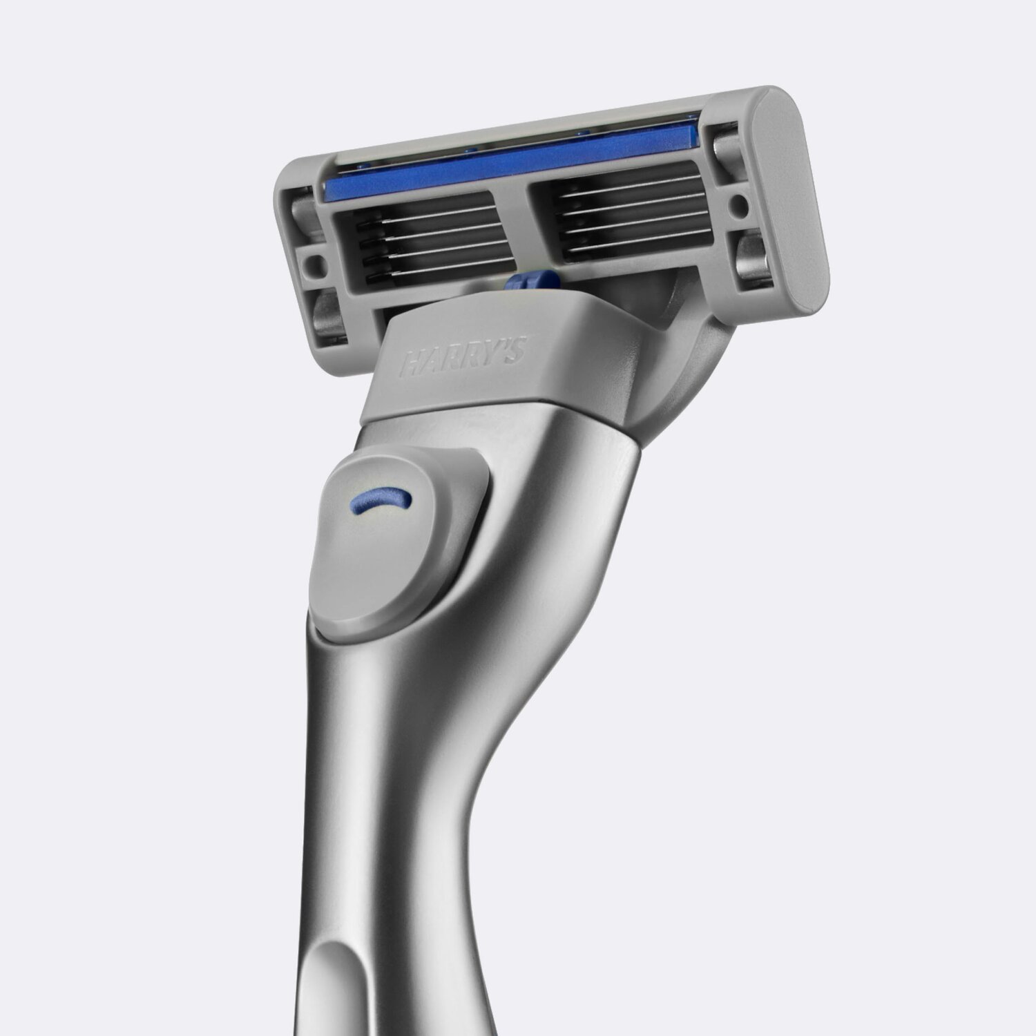 Back of the Harry's Plus razor handle