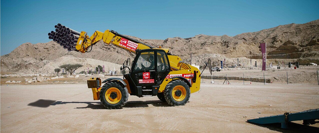 Telehandlers: The Best Equipment For Moving Pipes