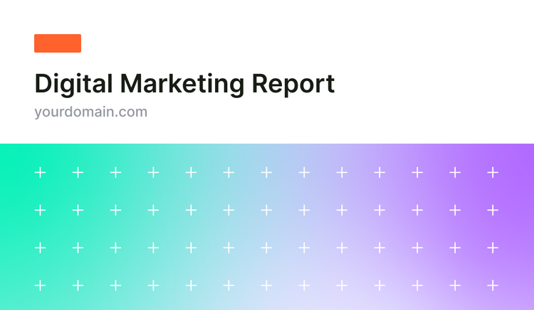 your logo digital marketing report small UI v01