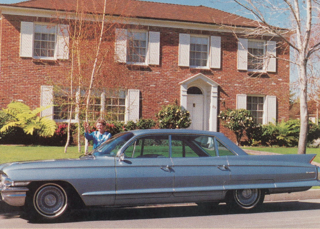 1960&#39;s Style Blue Car - Source: Found Image Holdings Inc, Getty Images