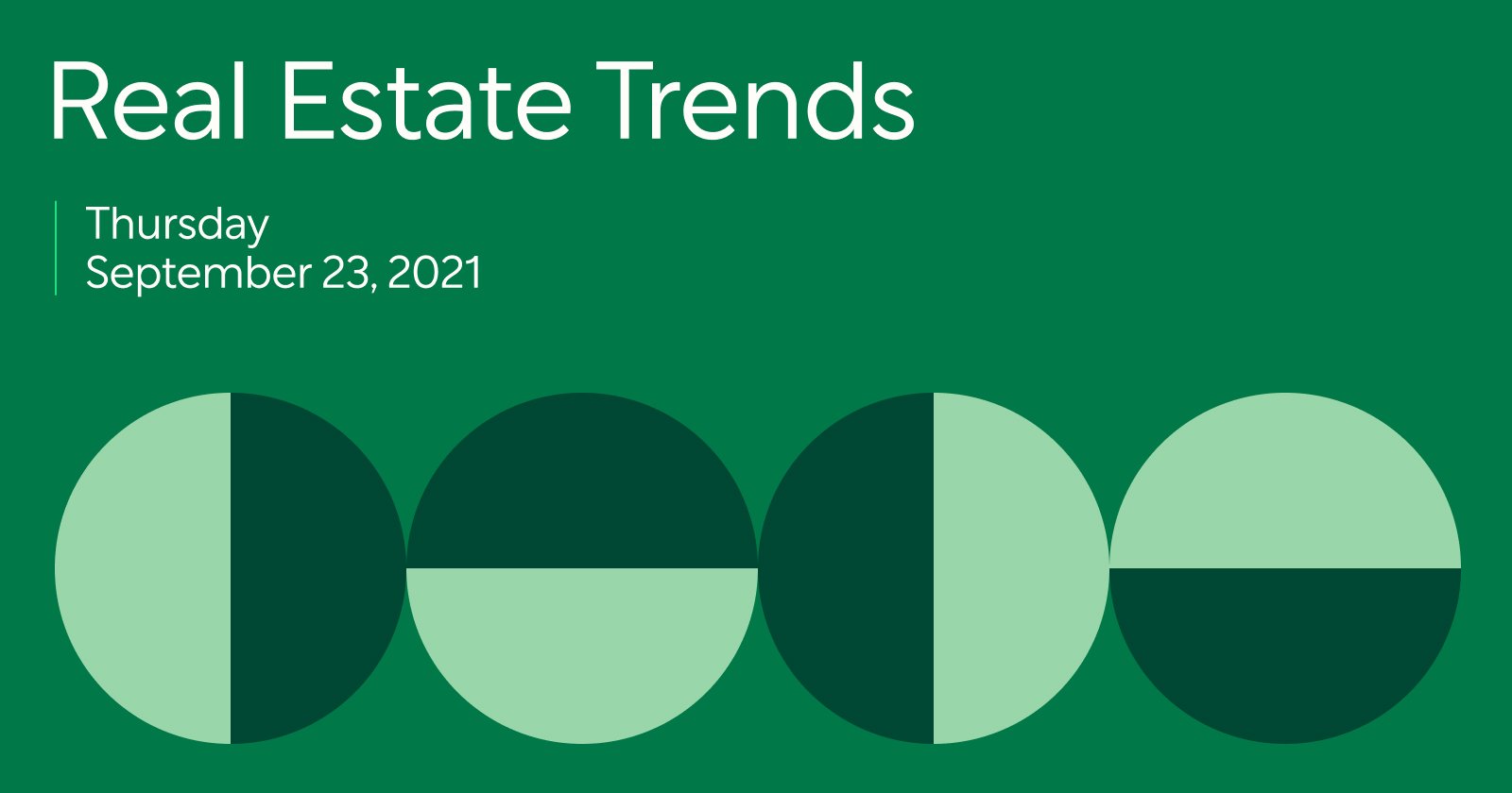 Real Estate Trends from Better Week of September 23, 2021