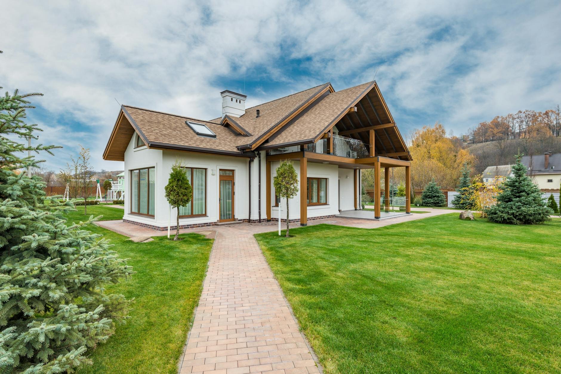 Beautiful suburban home after getting its fair market value determined