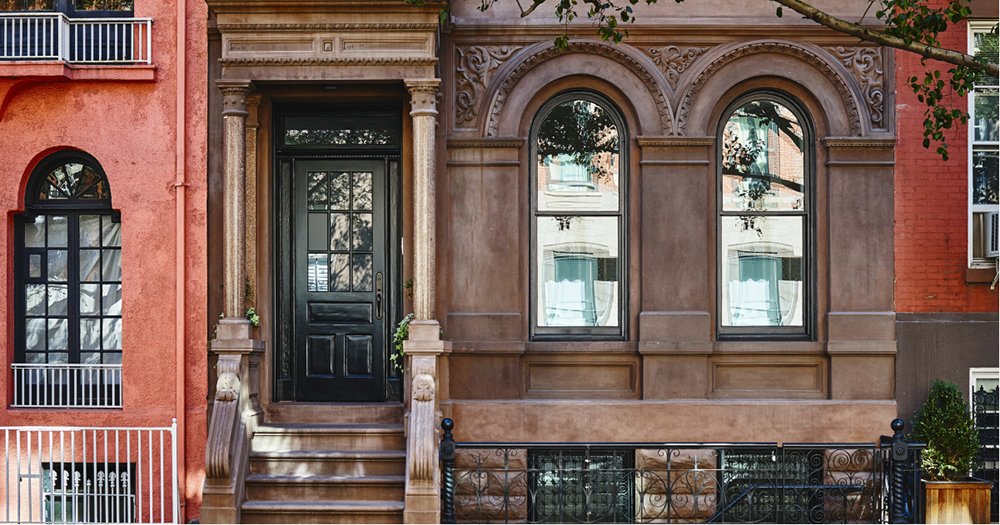 Close-up of An Italianate Style House