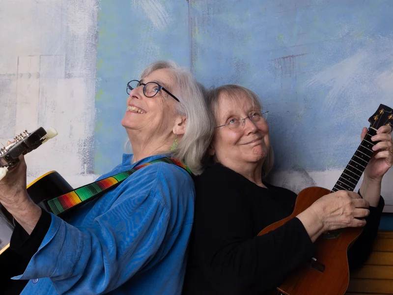Cathy Fink and Marcy Marxer portrait
