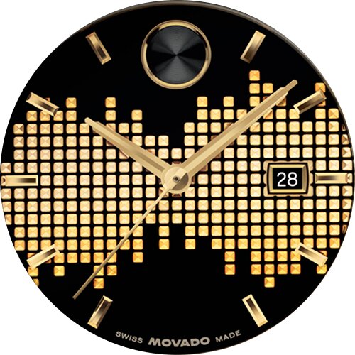 Ludacris wearing a white suit, sitting in a car, wearing the BOLD Quest watch with gold tone bracelet and black dial.