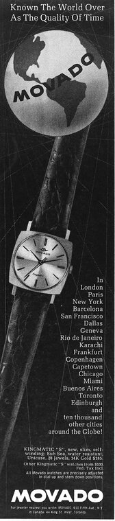 Vintage Ad of the Heritage Kingmatic.