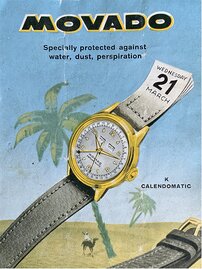 Vintage Calendomatic Ad from 1951