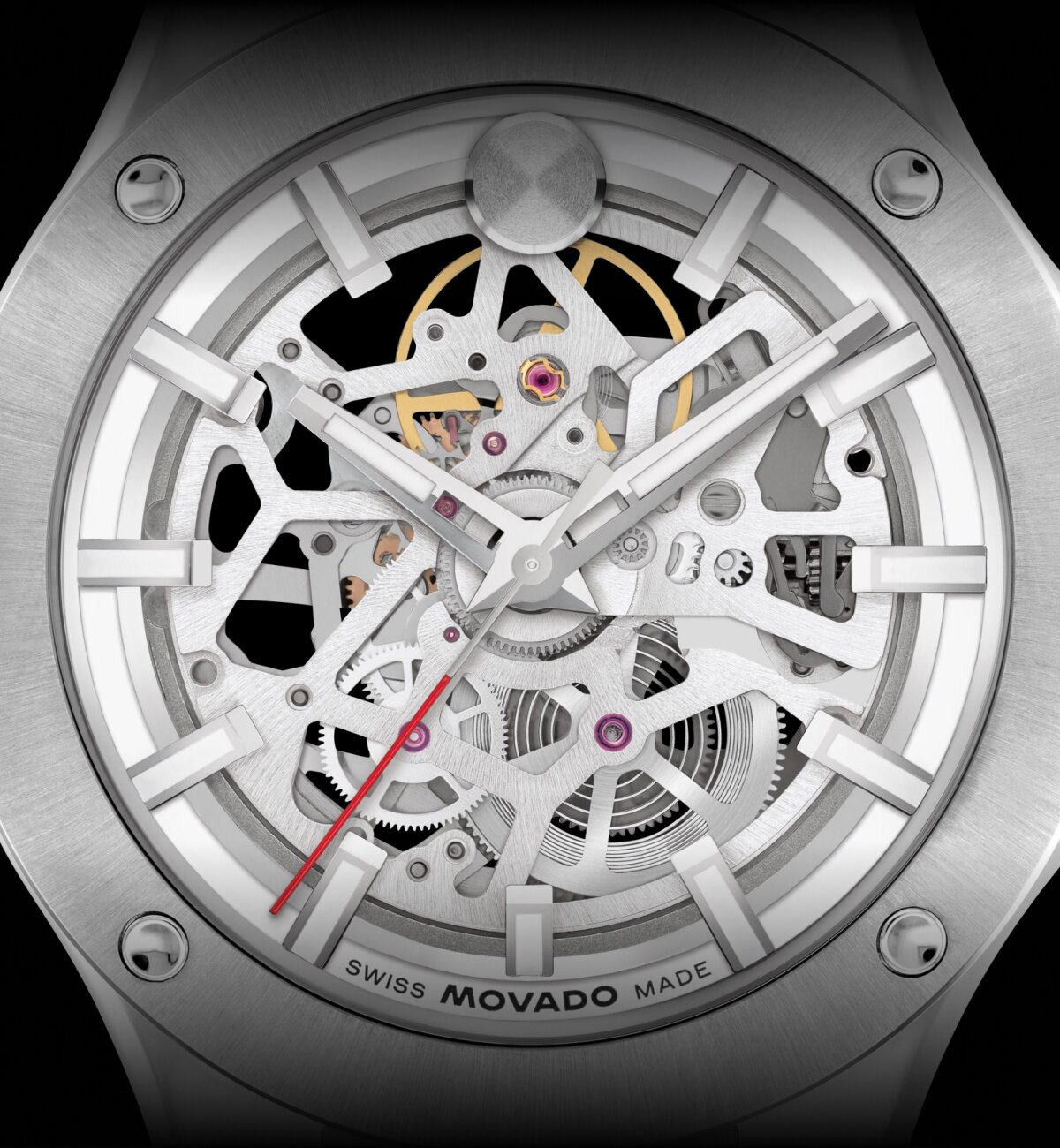 Alta SE Skeleton Stainless Steel Dial and Case