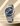Museum Imperiale watch with stainless steel bracelet and blue dial.