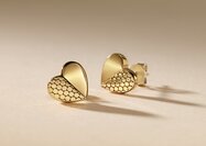 Movado Heart Earrings