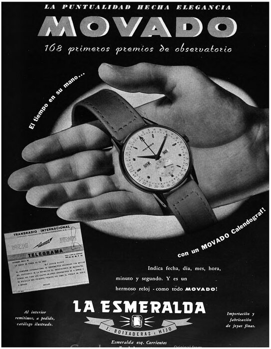 Vintage Calendograf Ad from 1948