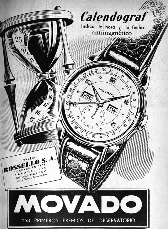 Vintage Calendograf Ad from 1951