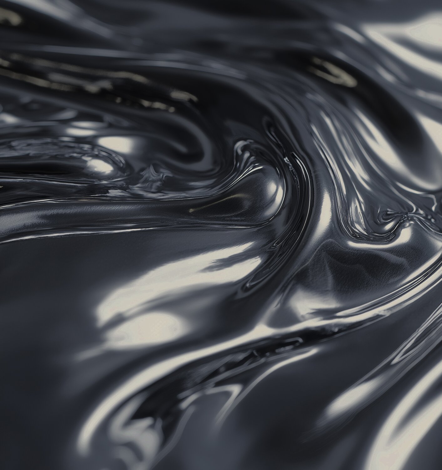 Liquid steel material.
