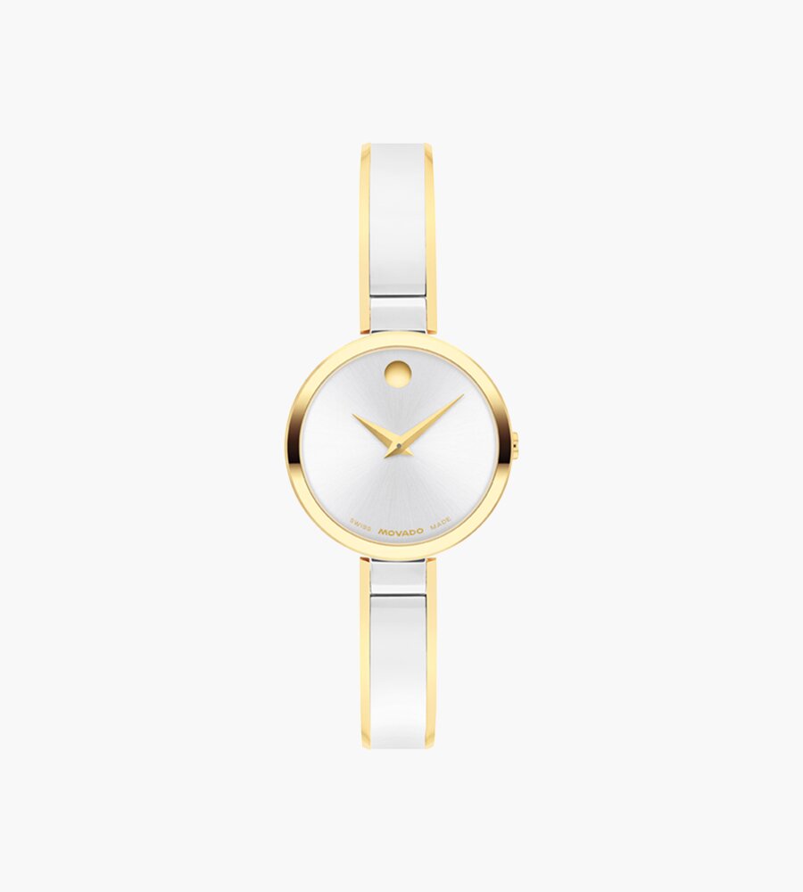Two Tone Moda bangle watch