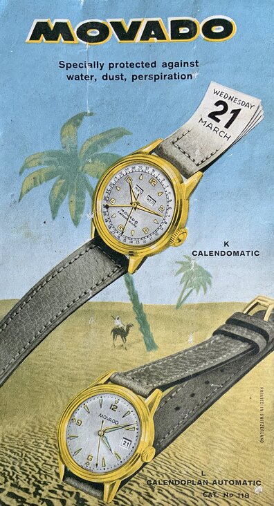 Vintage Calendomatic Ad from 1951