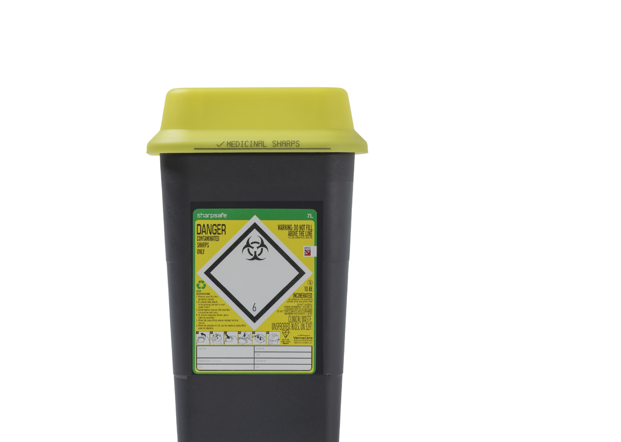 Sharpsafe container